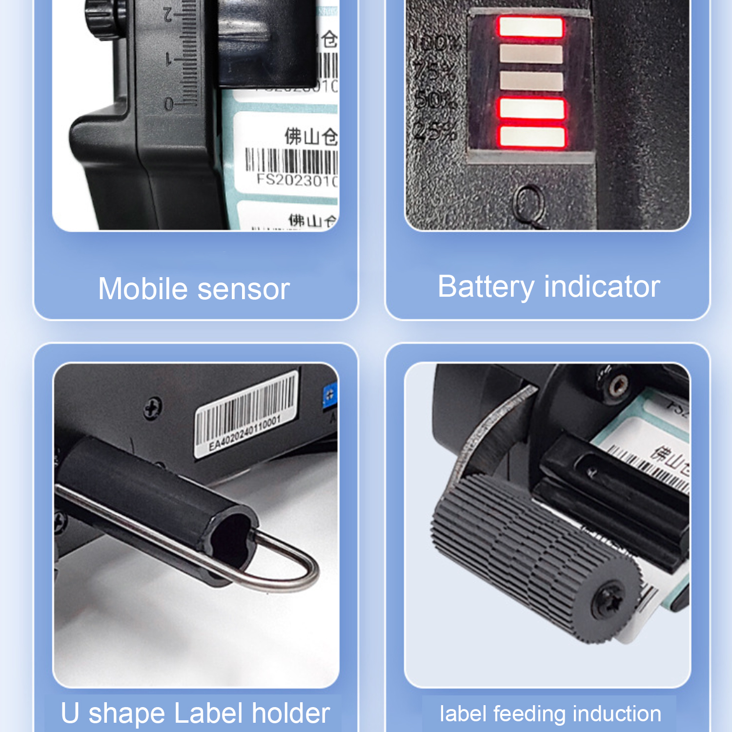 Handheld Labeling Machine Intelligent Handheld Labeling Machine Fast Adhesive Handheld Labeling Machine for fruits