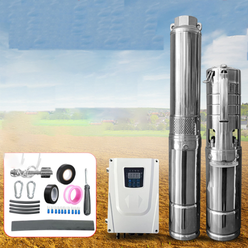 agriculture 21-36m3/h solar pump photovoltaic water pump high-power high head deep well pump for greenhouse farming