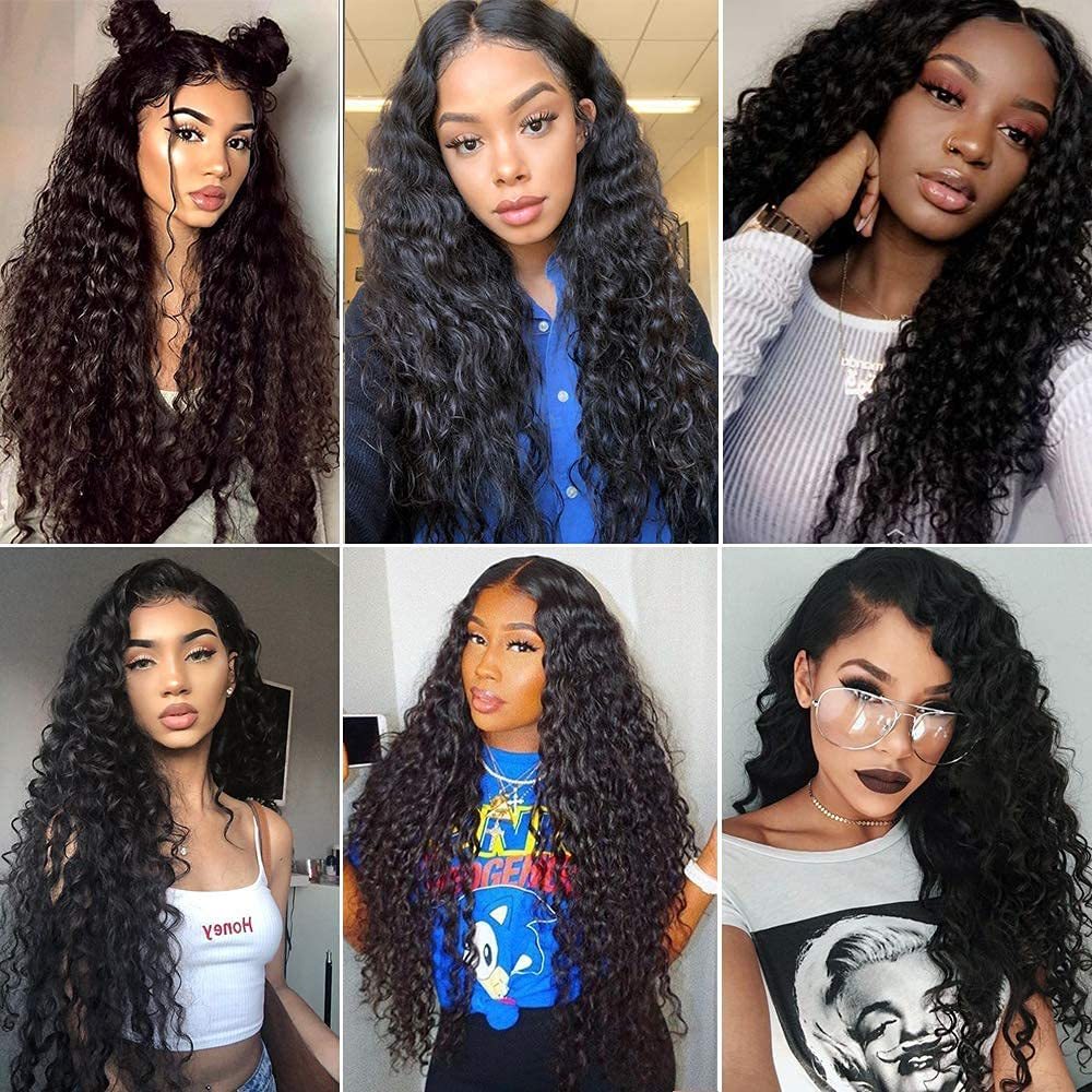 #1 Italian Curly HD Lace Front Wigs Human Hair 200% Density Transparent Lace Frontal Wigs Pre Plucked With Baby Hair RXHAIR
