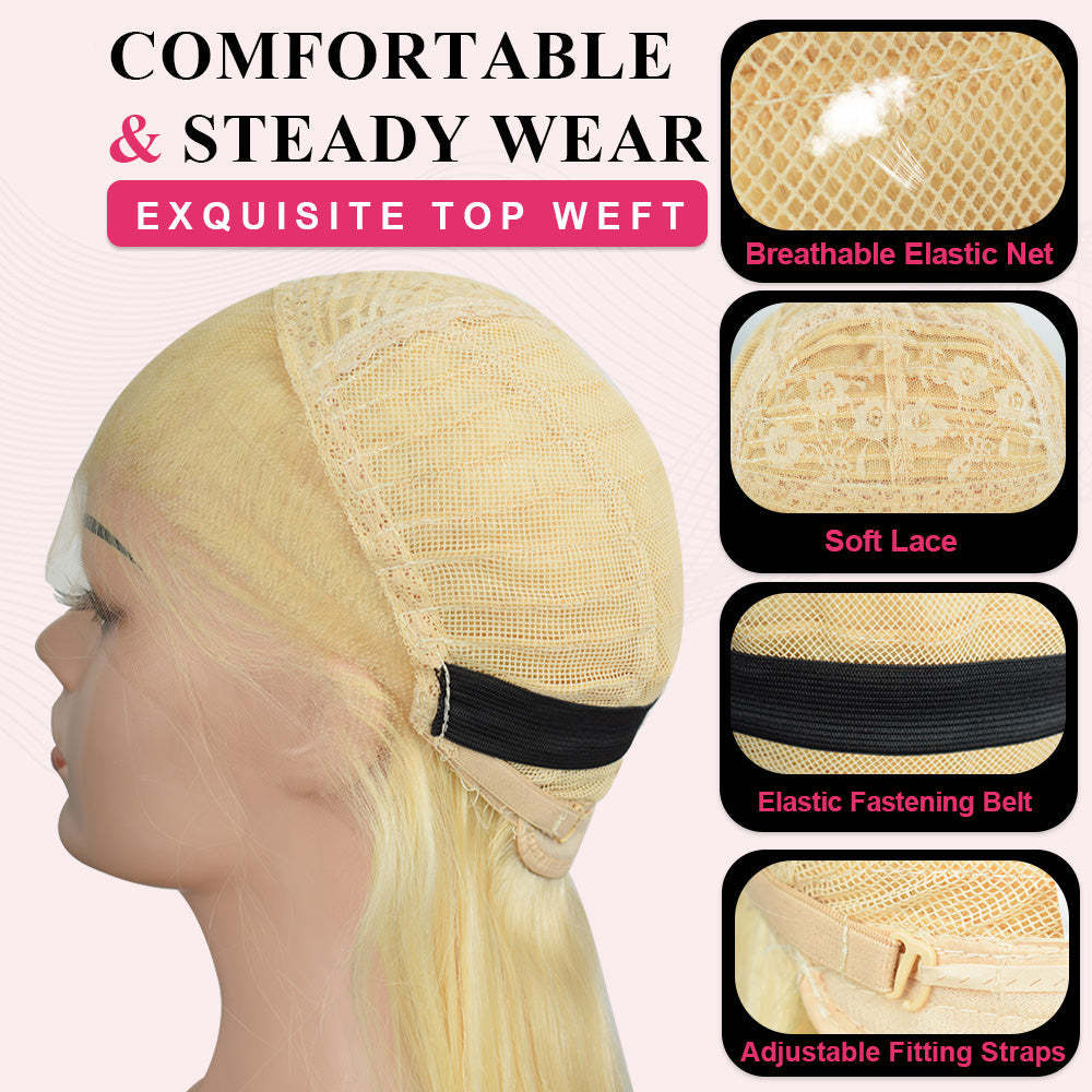#613 Body Wave HD Lace Front Wigs Human Hair Glueless Wig Transparent Lace Frontal Wigs RXHAIR
