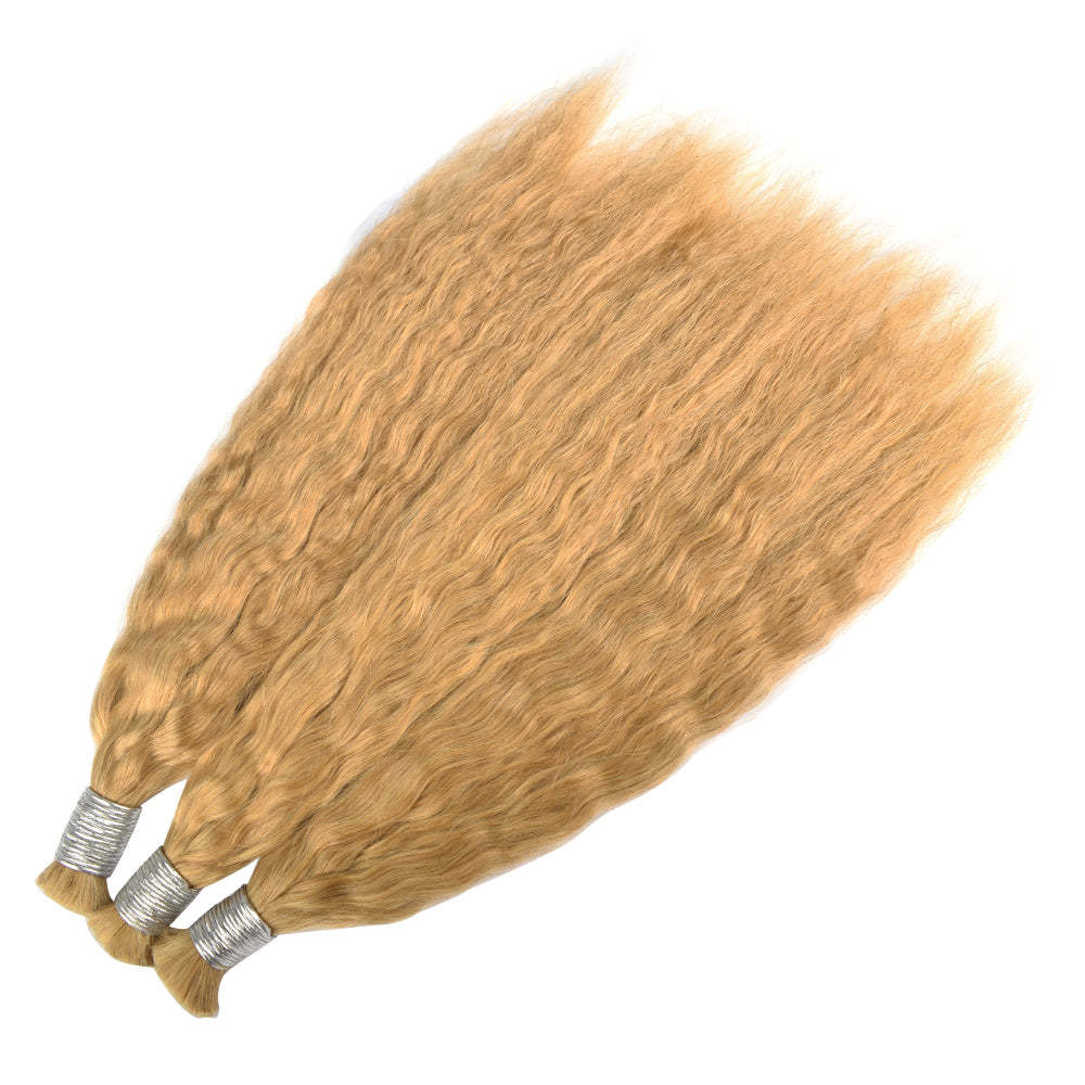#27 Wave And Wet Boho Braids No Weft Bulk Hair For Human Hair RXHAIR