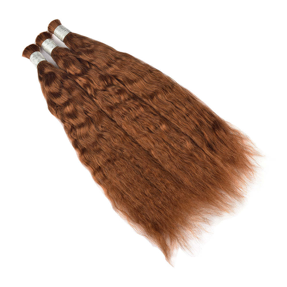 #30 Wave And Wet Boho Braids No Weft Bulk Hair For Human Hair RXHAIR