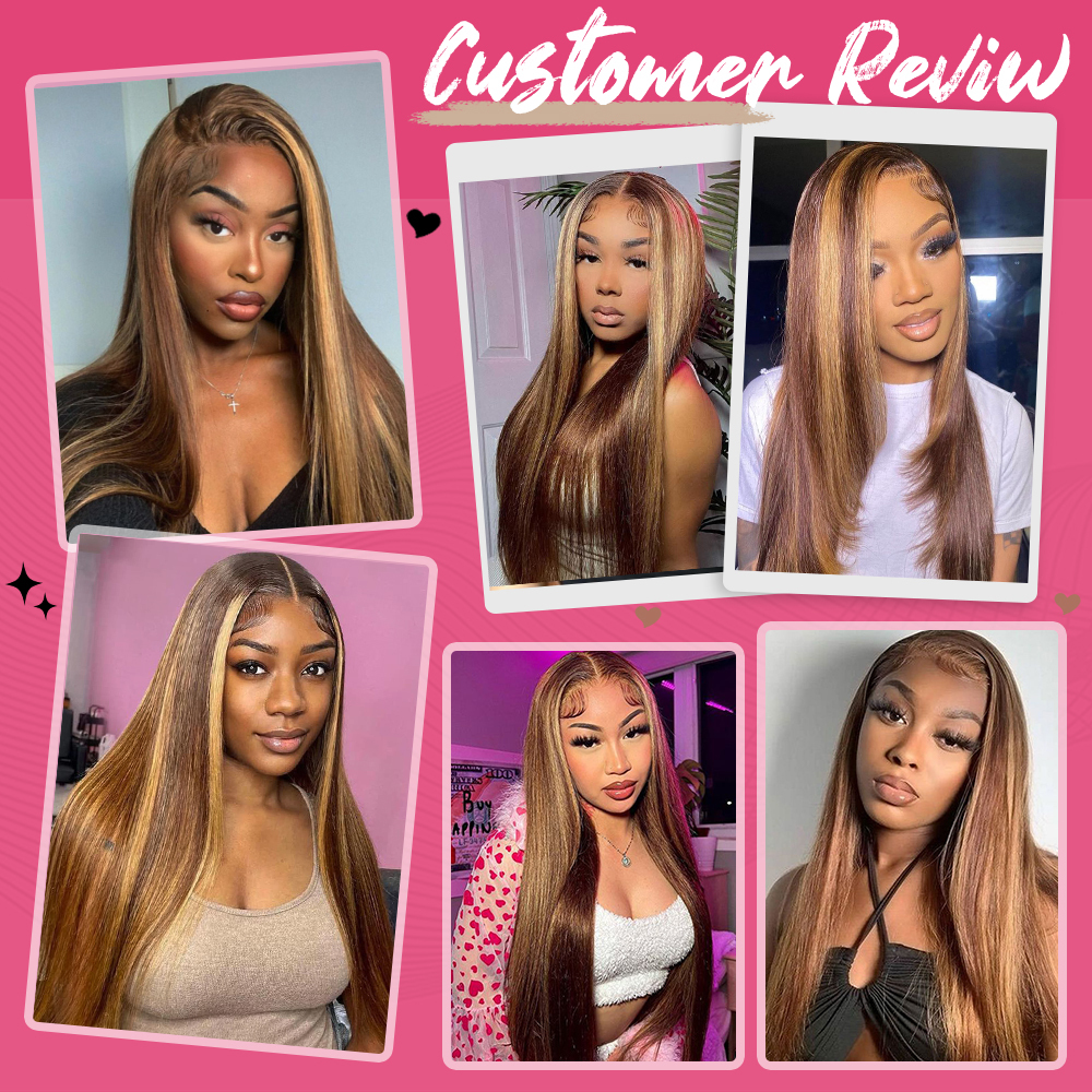 #P4/27/T4 Straight Clip in Hair Extensions Real Human Hair PU Seamless Clip ins 6Pcs 120G RXHAIR