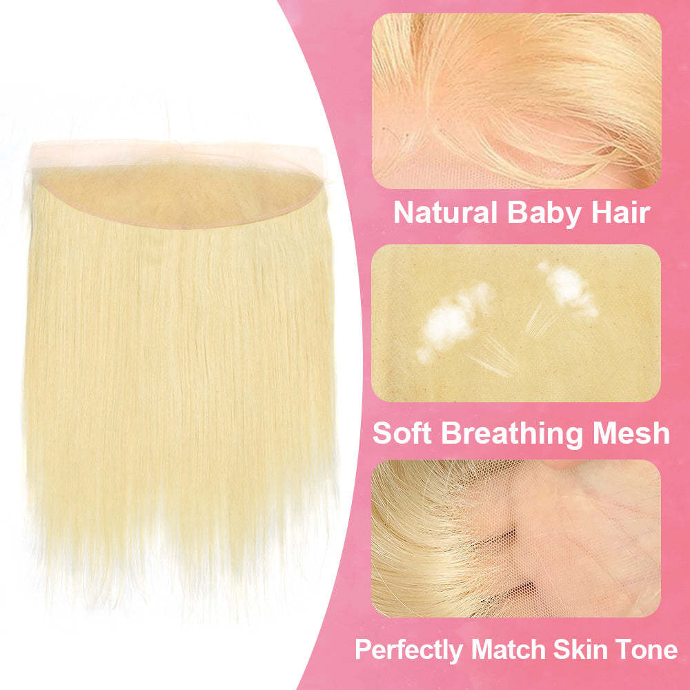 Straight #613 HD Lace Closure Human Hair RXHAIR
