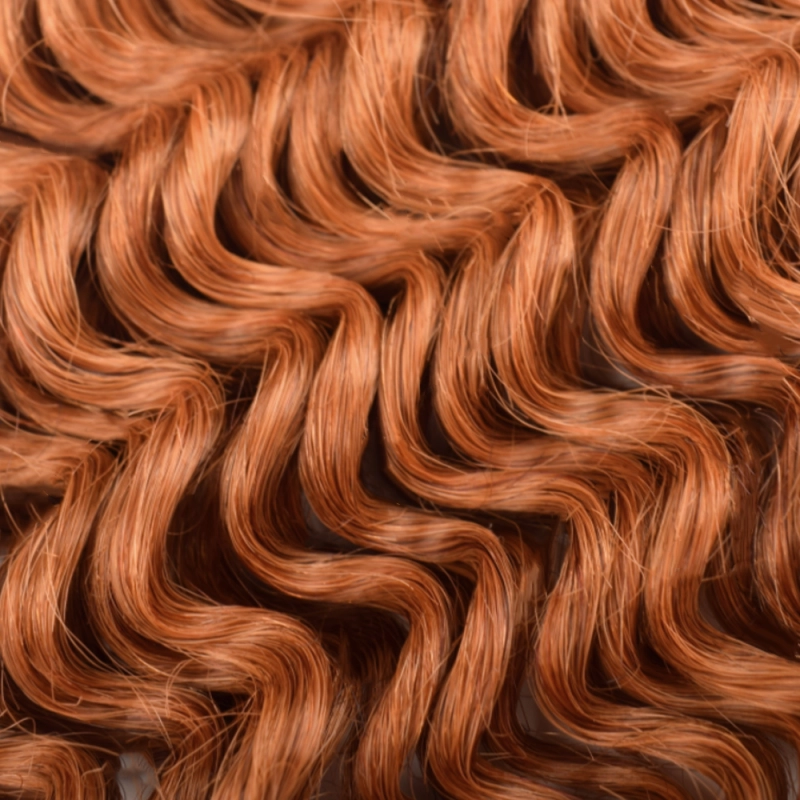 #35 Boho Braids Deep Wave No Weft Bulk Hair for Human Hair RXHAIR