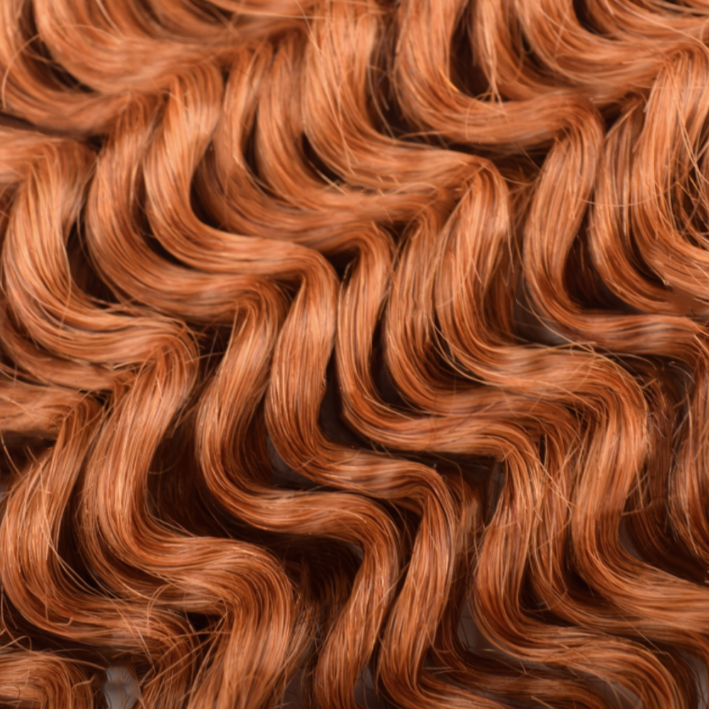 #35 Boho Braids Deep Wave No Weft Bulk Hair for Human Hair RXHAIR