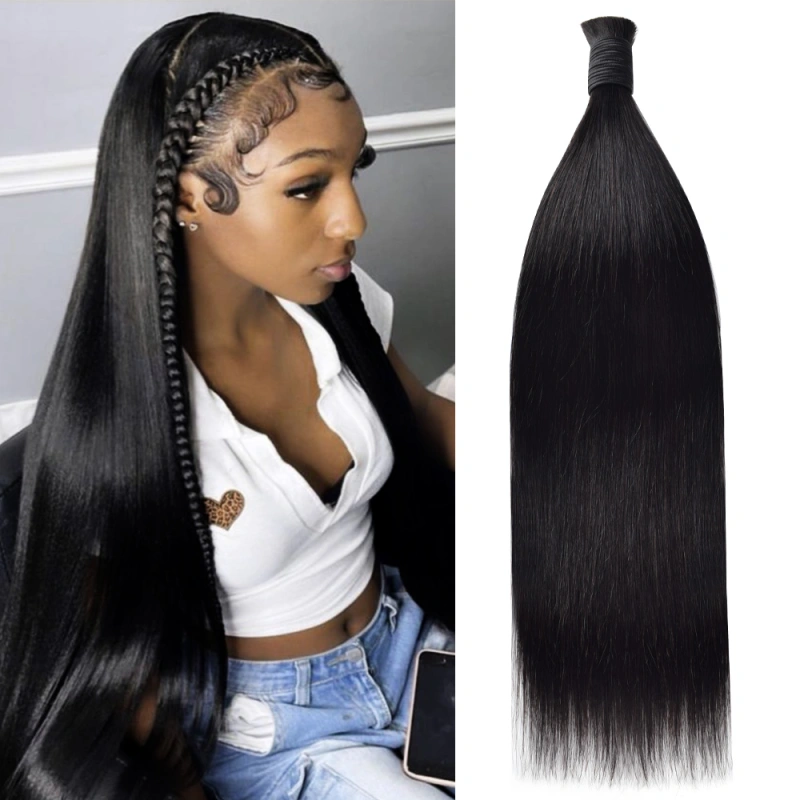 #1 Boho Braids Straight No Weft Bulk Hair for Human Hair RXHAIR