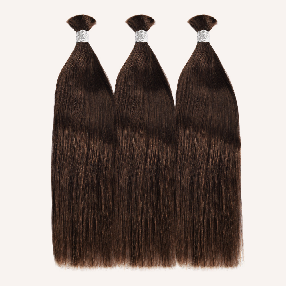 #2 Straight Boho Braids No Weft Bulk Hair for Human Hair RXHAIR