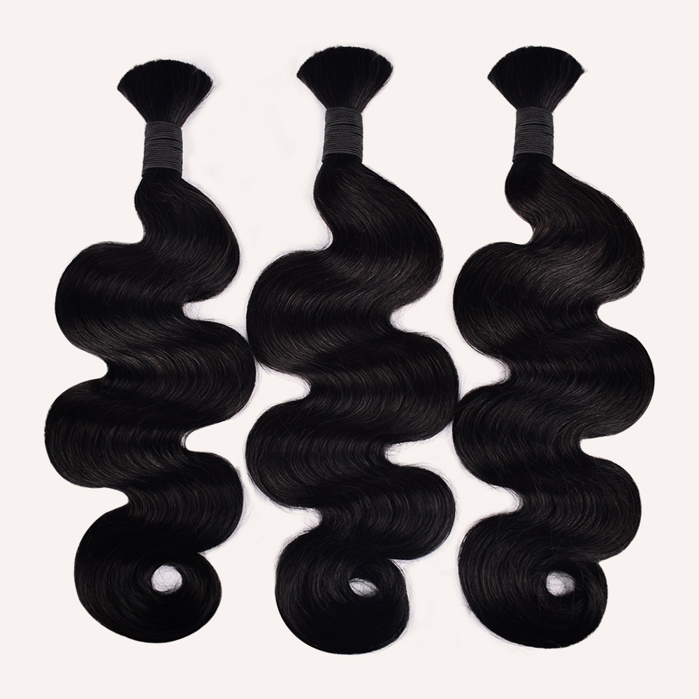 #1 Body Wave Boho Braids No Weft Bulk Hair for Human Hair RXHAIR