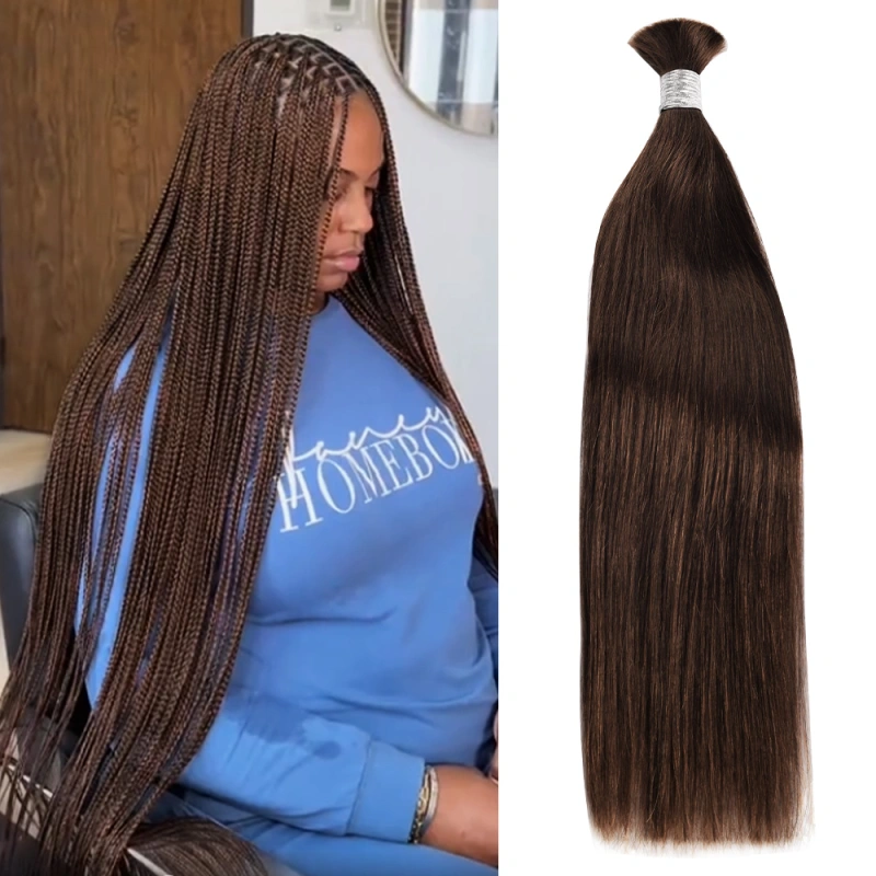#2 Straight Boho Braids No Weft Bulk Hair for Human Hair RXHAIR