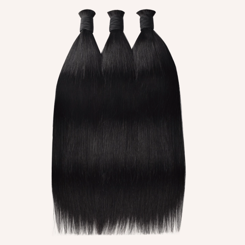 #1 Boho Braids Straight No Weft Bulk Hair for Human Hair RXHAIR