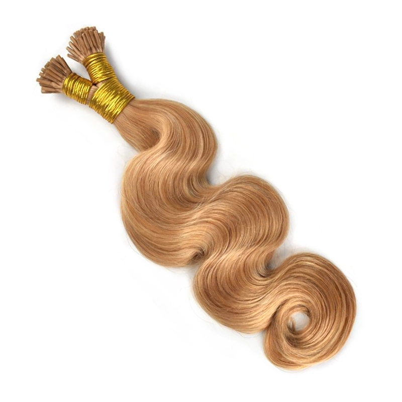 Body Wave I Tip Hair Extensions Human Hair Natural Black Itips Hair Extension For Black Women 100% Real Human Hair 100g
