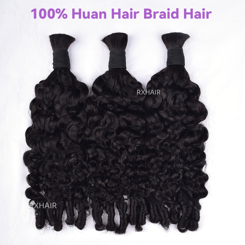 100% Virgin Human Hair France Curly #1B |  Tangle-Free & Heat Resistant