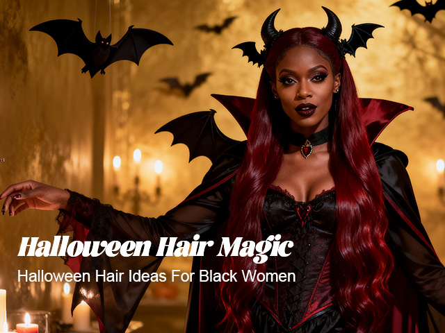 Spooktacular Halloween Hair Ideas for Black Women Crochet & Braid Styles&bundles