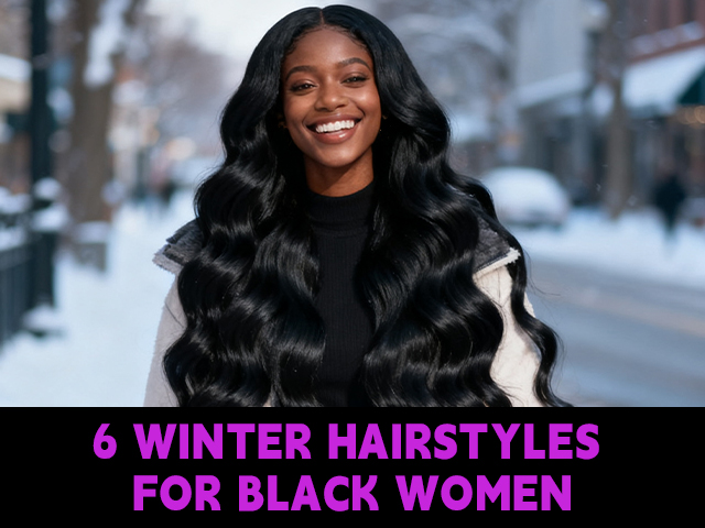 The Ultimate Winter Wig Guide: 6 Perfect Styles for Black Women✨