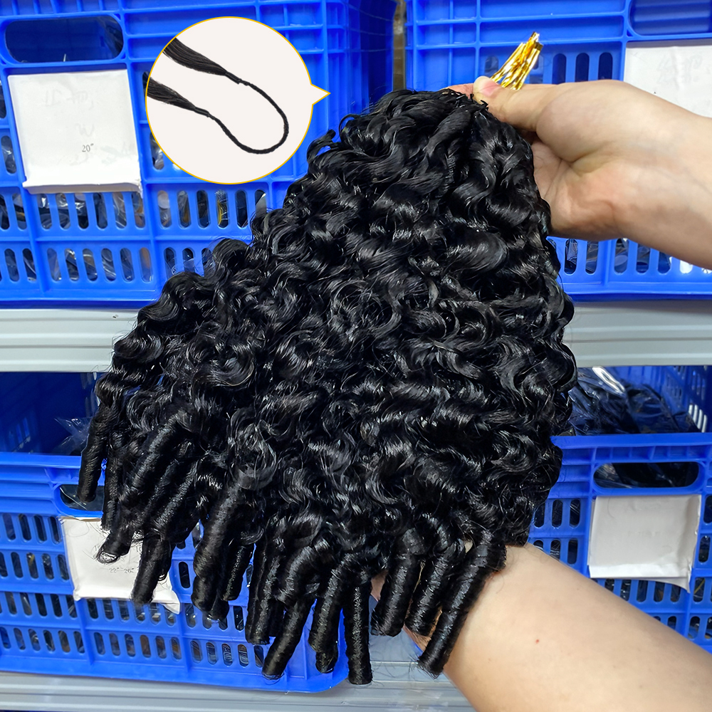 Crochet Braids #1B Natural Black   Human Hair Extensions  # RXHAIR