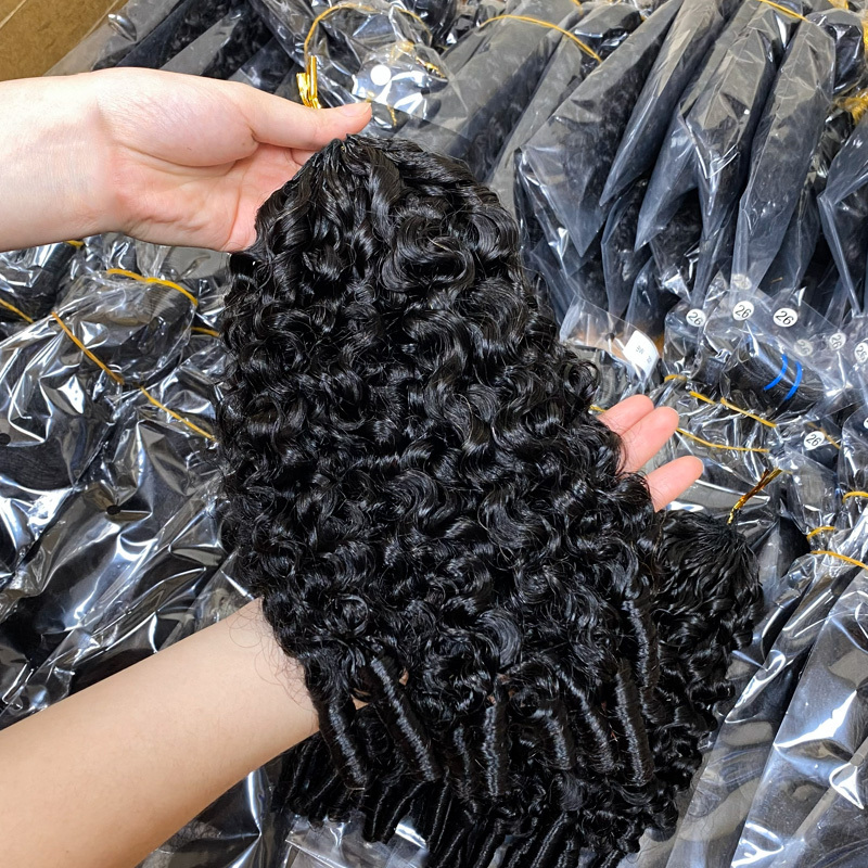 Crochet Braids #1B Natural Black   Human Hair Extensions  # RXHAIR