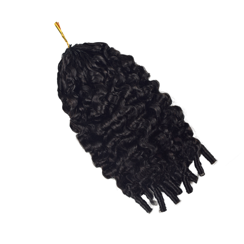 Crochet Braids #1B Natural Black   Human Hair Extensions  # RXHAIR