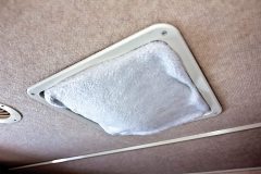 Trailer RV Vent Insulators 14"x14"x3" RV Vent Pillow RV Skylight Insulators with velcro for inside Trailer
