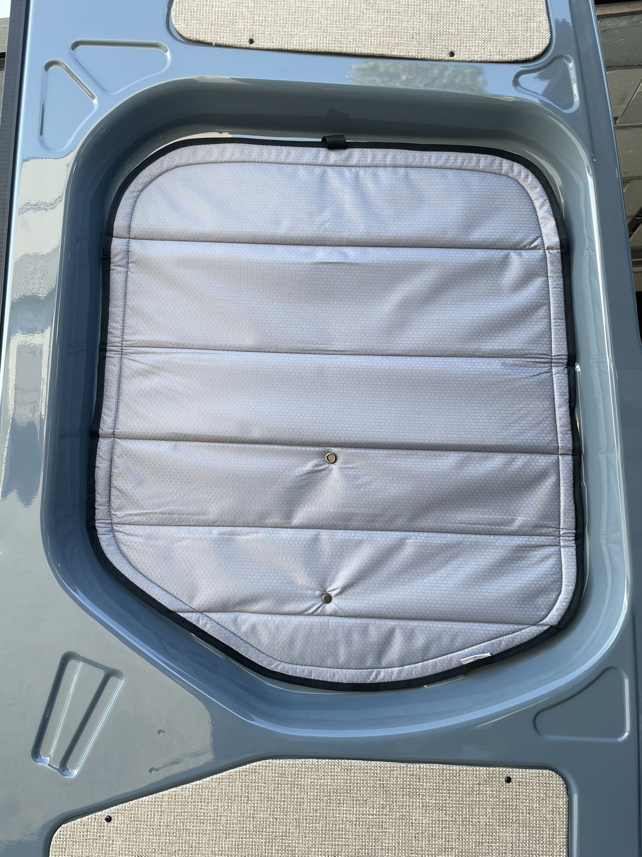 Sprinter Van VS30 Insulated Blackout Rear Door Covers Magnet Insulated Driver Rear Door Window Cover