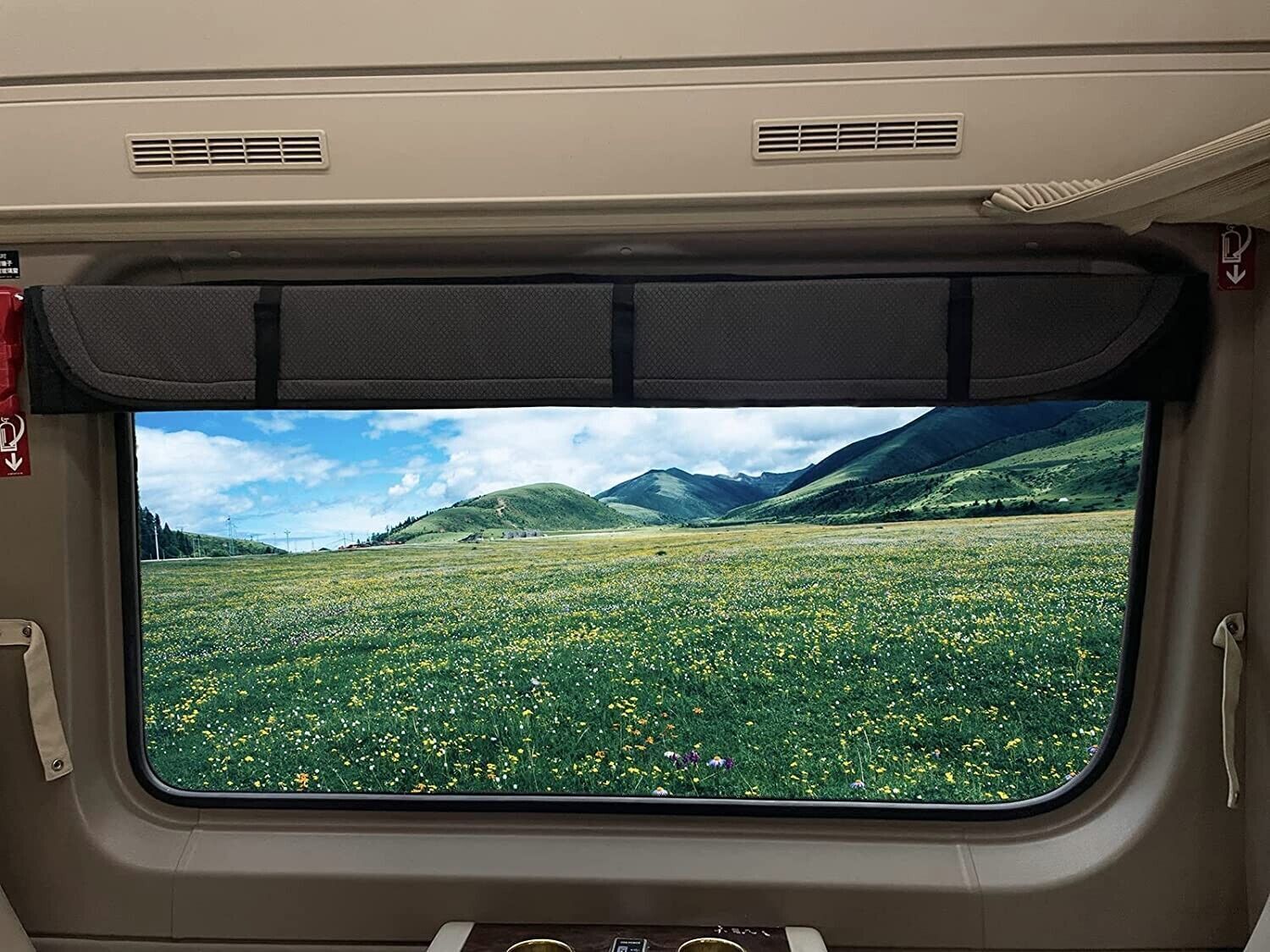 Blackout Insulated Van Window Cover 2019-Current Mercedes-Benz Sprinter Crew Window Cover
