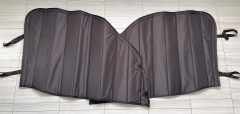 Sprinter 2007-2023 Front Door Window Covers Gray Color Van Front window Covers Driver front door Window Curtain