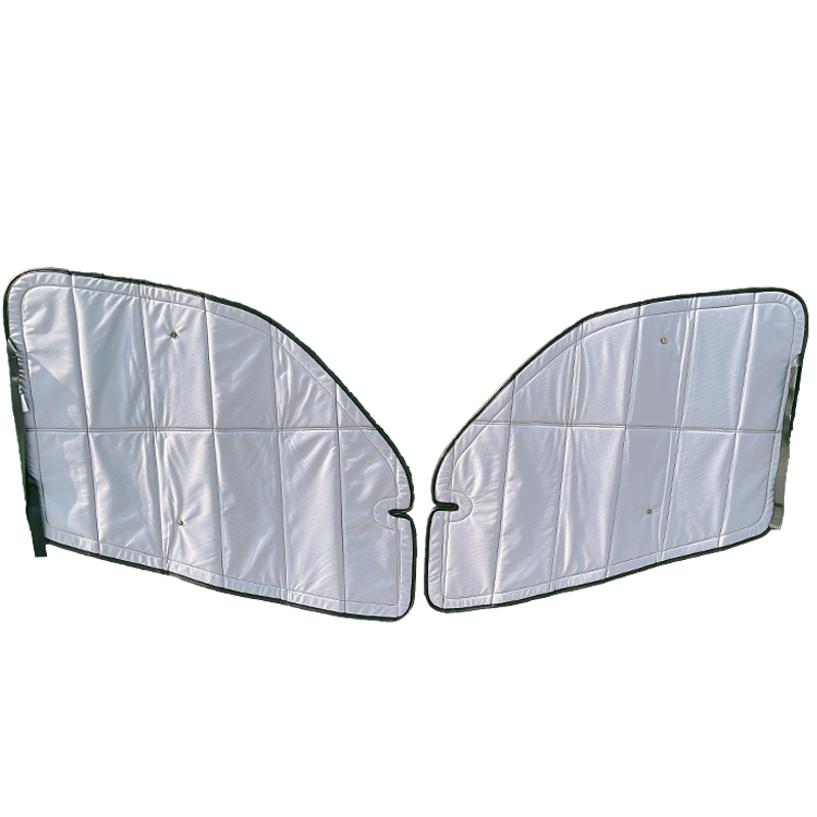 2019-2023 Sprinter Van Window Covers with Flying Screen Driver Front door window cover Magnetic Flying Screen Window Curtains