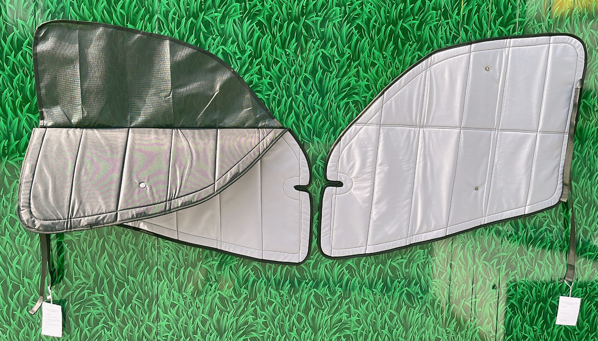 2019-2023 Sprinter Van Window Covers with Flying Screen Driver Front door window cover Magnetic Flying Screen Window Curtains