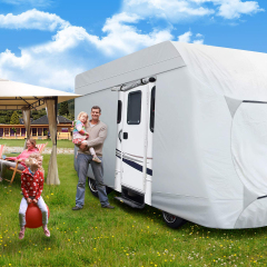 High Quality Non-Woven Fabric RV Cover Waterproof Class C Motorhome Cover