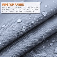 Heavy Duty Waterproof Trailer Cover Custom Size China Factory Support Motorhome Cover Oxford RV Covers