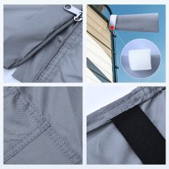 Heavy Duty Waterproof Trailer Cover Custom Size China Factory Support Motorhome Cover Oxford RV Covers