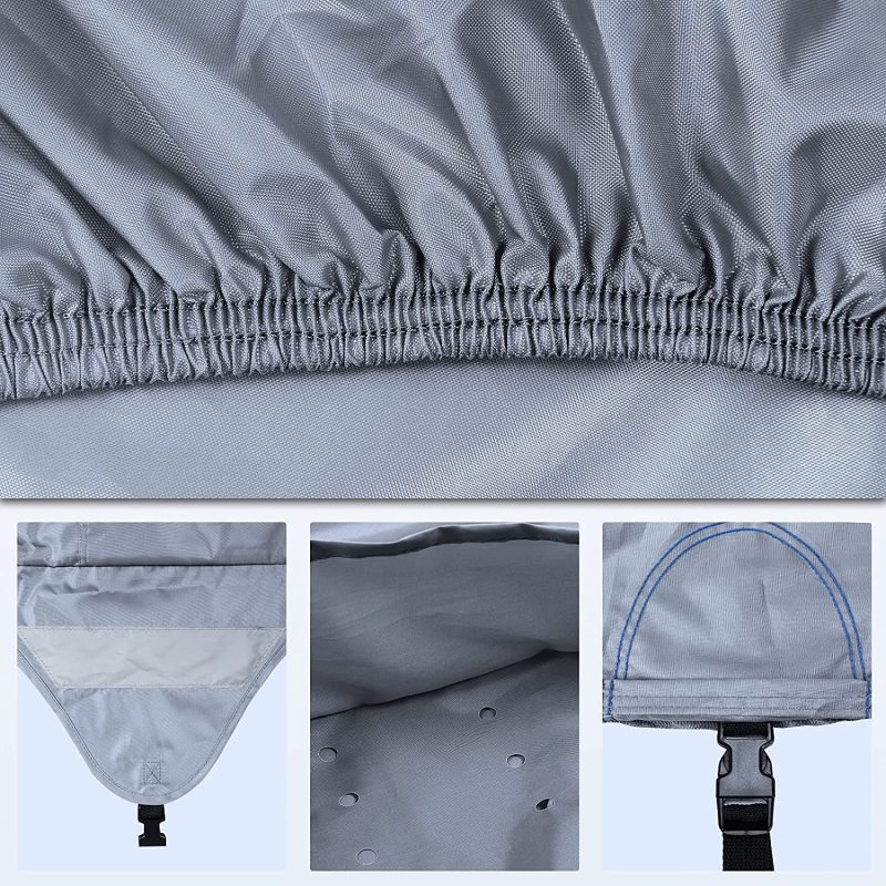 Heavy Duty Waterproof Trailer Cover Custom Size China Factory Support Motorhome Cover Oxford RV Covers