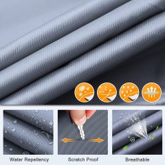 Heavy Duty Waterproof Trailer Cover Custom Size China Factory Support Motorhome Cover Oxford RV Covers