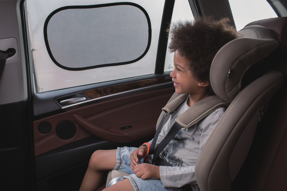 Custom Printing Car Window Shade For baby 2 Pack Car Window Shades for side windows protection from Sun UV Rays