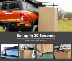 Threewen High Quality Outdoor Shower Tent Camping Car Side Shower Tent heavy Duty Bath Toilet Tent
