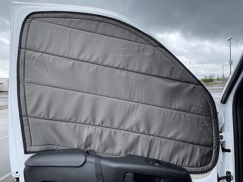 Insulated Promaster Van Window Covers Kit Magnetic Van Window Coverings For RAM Promaster 2014+