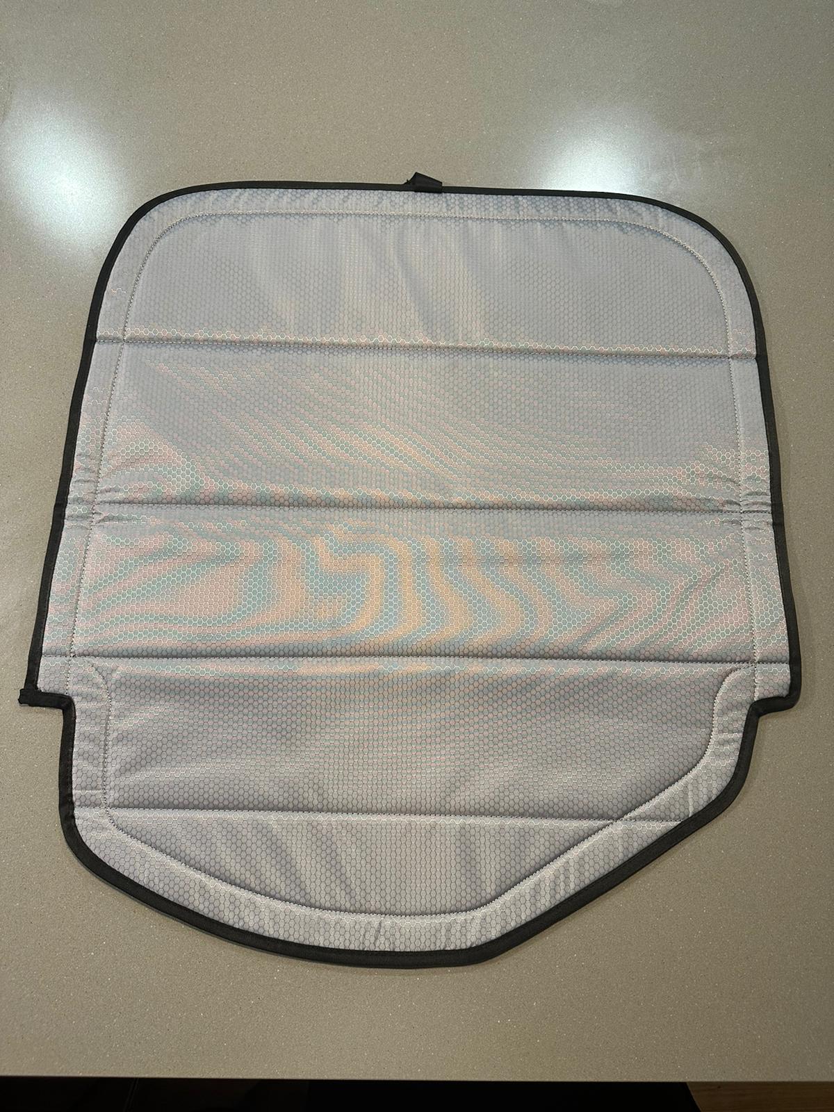 Threewen Custom Blackout Van Window Shades for Sprinter Rear Door Half Plastic