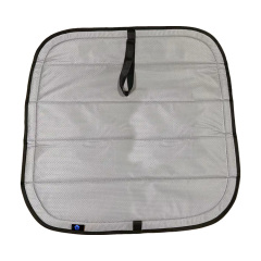 Threewen OEM RAM Promaster Insulated Blackout Rear Door Window Covers for Bare Metal Window 2014+