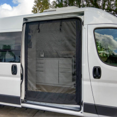 Ford Transit Sliding Door flying Screens velcro fasten bug screens Summer use Mosquito Net