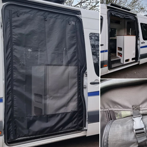 Threewen Made Magnetic Van Flying Screens RV Bug Screens Insect Screen for van