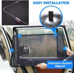 Threewen Custom Fit Toyota RAV 4 Magnetic Window Shades Magnetic Car Sun Visor
