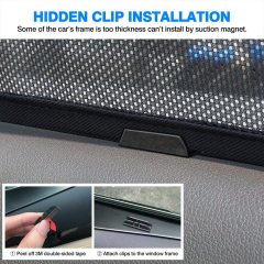 Threewen Custom Fit Toyota RAV 4 Magnetic Window Shades Magnetic Car Sun Visor