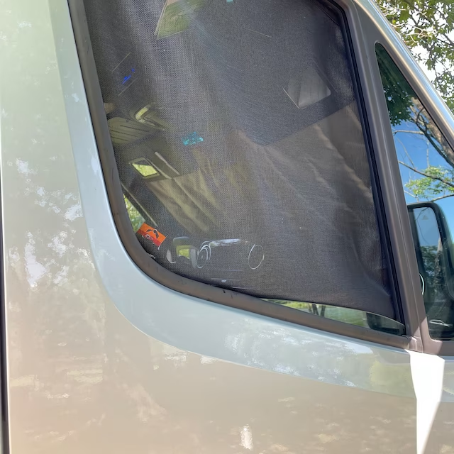 Sprinter Front door bug screens 2007-2023 Mercedes Sprinter Driver & Passenger Door Screen kit