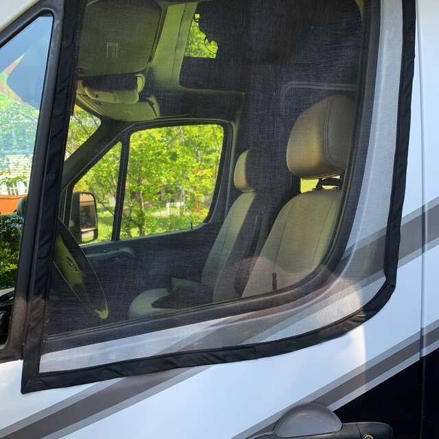 Sprinter Front door bug screens 2007-2023 Mercedes Sprinter Driver & Passenger Door Screen kit