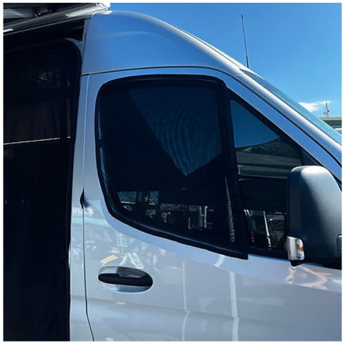 Sprinter Front door bug screens 2007-2023 Mercedes Sprinter Driver &amp; Passenger Door Screen kit