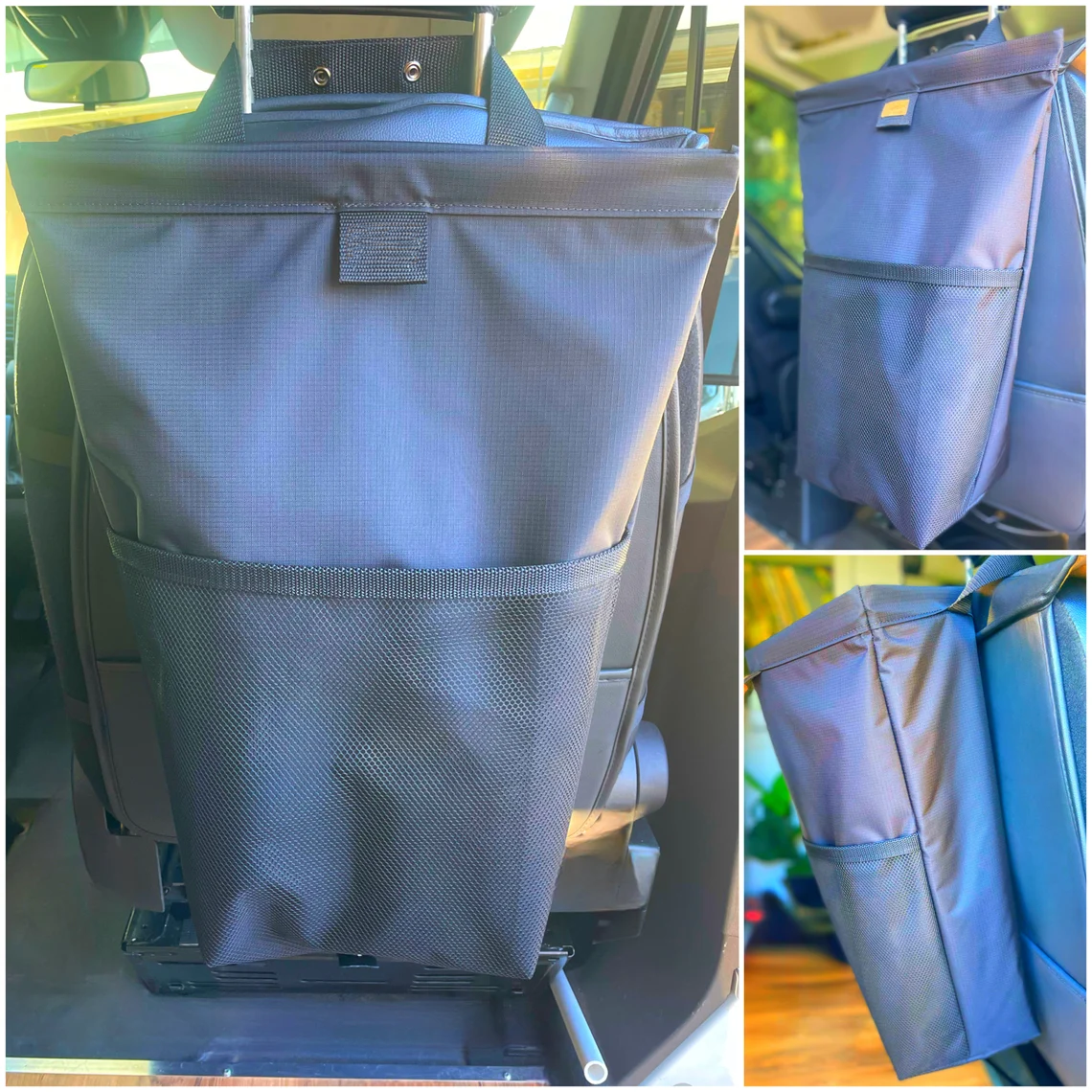 Custom fit New Design Outdoor Sprinter Van Seat Back Bag Van Storage Bag Van MOLLE Bag for Laundry