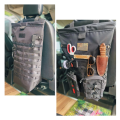 Custom fit New Design Outdoor Sprinter Van Seat Back Bag Van Storage Bag Van MOLLE Bag for Laundry