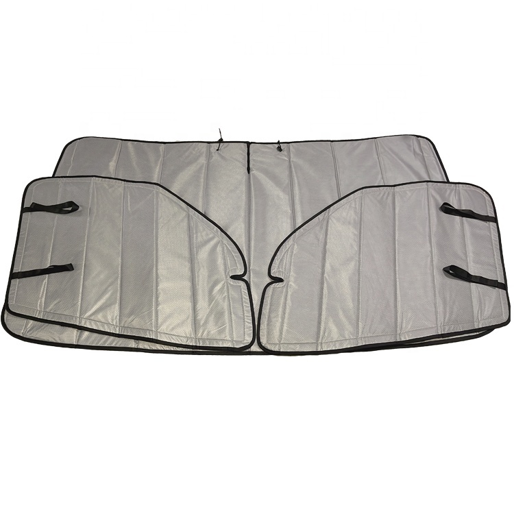 Customized 2019-2023 Sprinter Insulated Window Covers Front Cab Kit N48 magnet Sprinter Windshield Covers