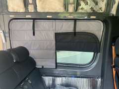 High Quality Customzied Sprinter Crew Window Cover 1st row behind driver seats insulated Sprinter Crew Window Coverings