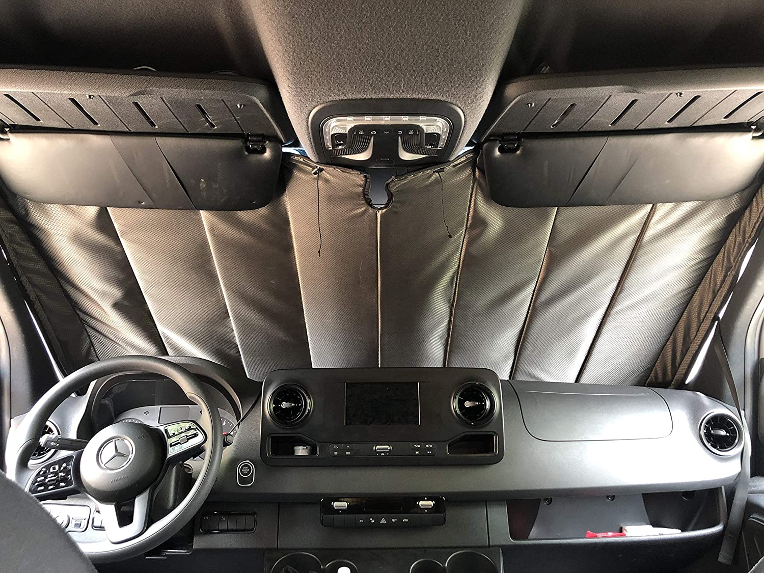 2019+ Sprinter Insulated Windshield Cover Van Windshield Sunshade